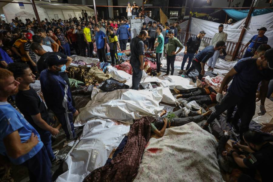Ataque israelí mata a seis personas refugiadas en una escuela de Gaza