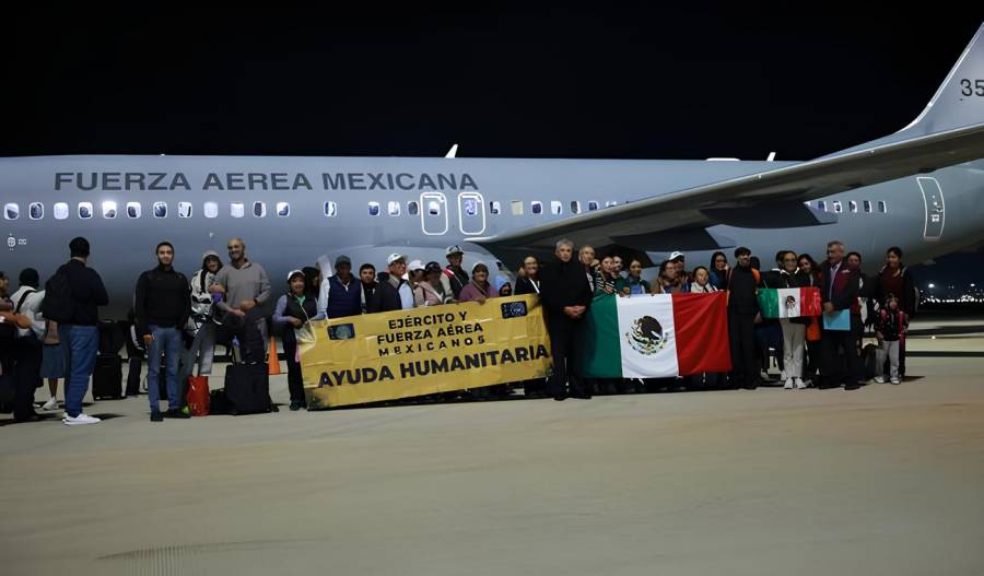 Continúa repatriación de mexicanos varados en la zona de conflicto Israel-Palestina