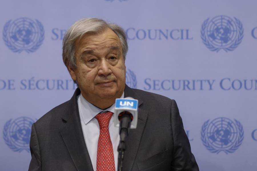 António Guterres, jefe de la ONU, se dice 