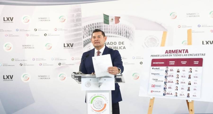 Armenta solicita licencia para dejar su cargo en el Senado