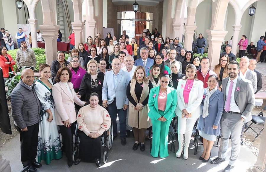 Reconocen labor del Congreso de San Luis Potosí en la lucha contra el cáncer