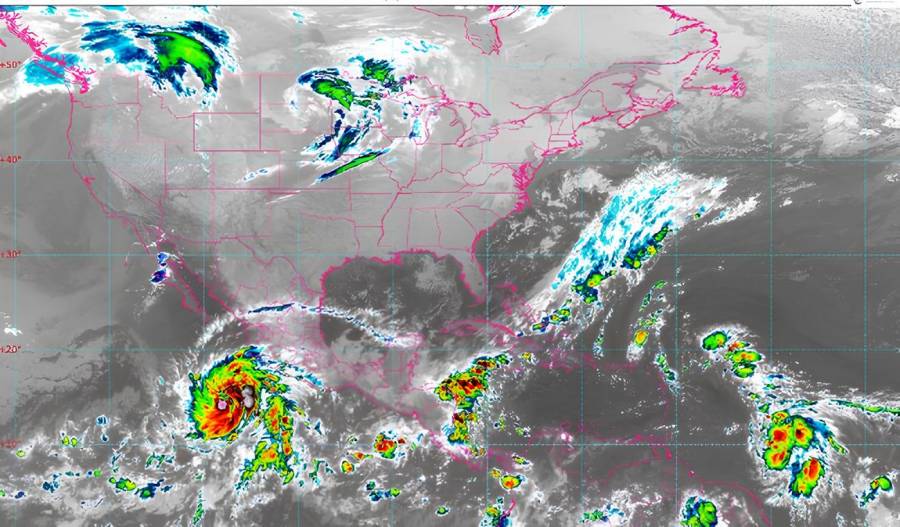 Activan plan de emergencia en Baja California por arribo de la tormenta Norma