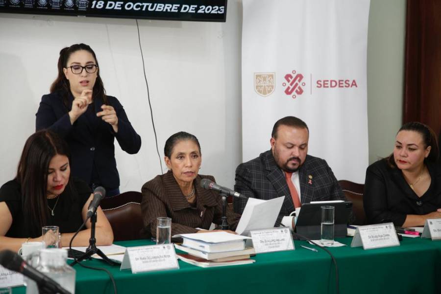 Titular de Salud CDMX, destaca abasto del 90 por ciento de medicamentos en hospitales
