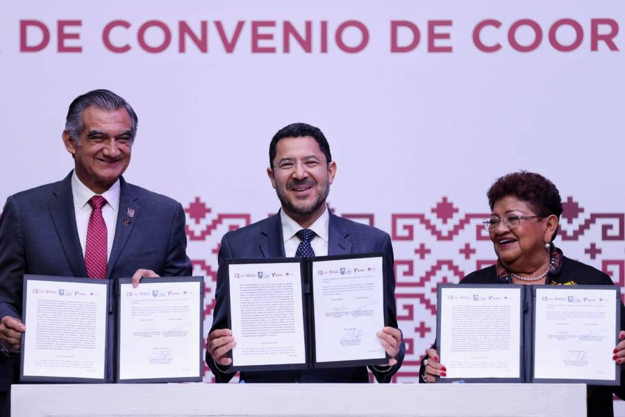 Firman GobCDMX y Tamaulipas, convenio para Implementación de la plataforma 