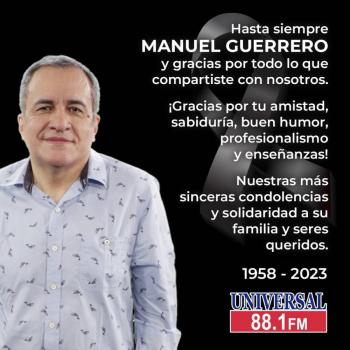 Manuel Guerrero, voz de 