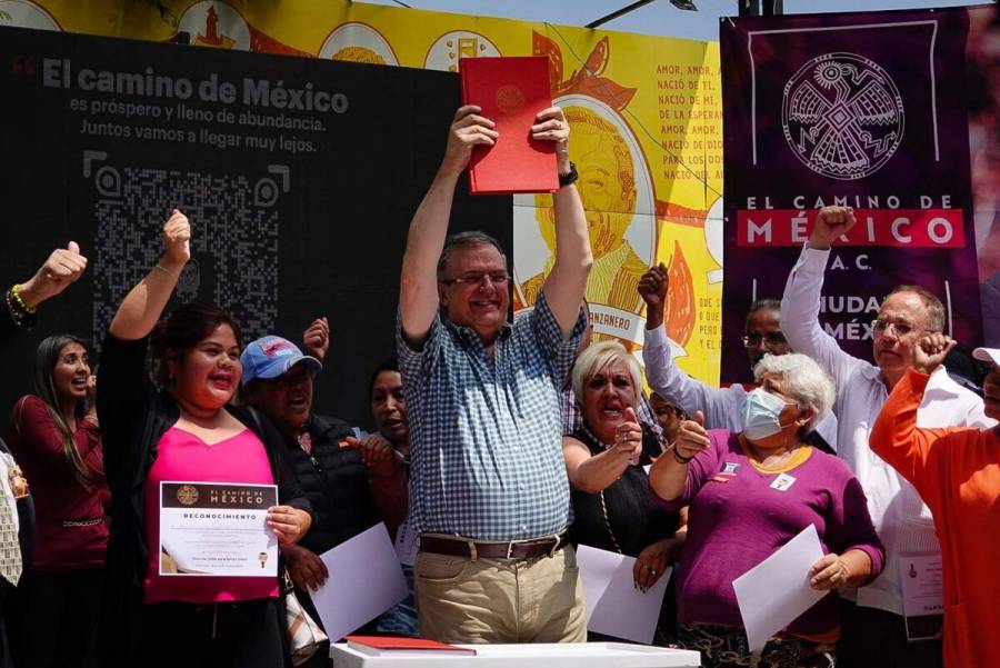 El Camino de México, asociación de Marcelo Ebrard, suma ya 619 mil afiliados