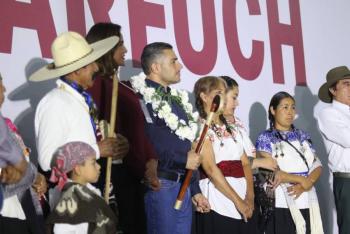 “Mi compromiso es construir juntos una mejor ciudad”, dice García Harfuch en Milpa Alta