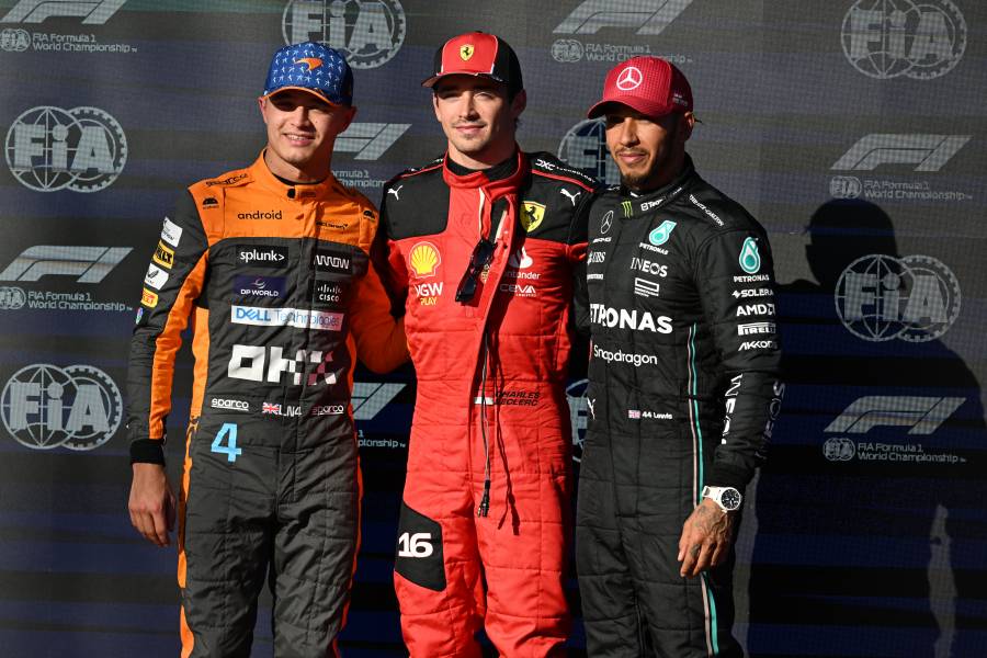 Leclerc se lleva la pole en el GP de Estados Unidos; “Checo” Pérez saldrá noveno