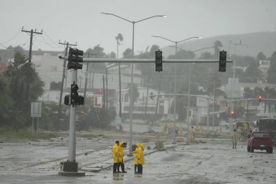 Reporta AMLO saldo blanco en Baja California Sur