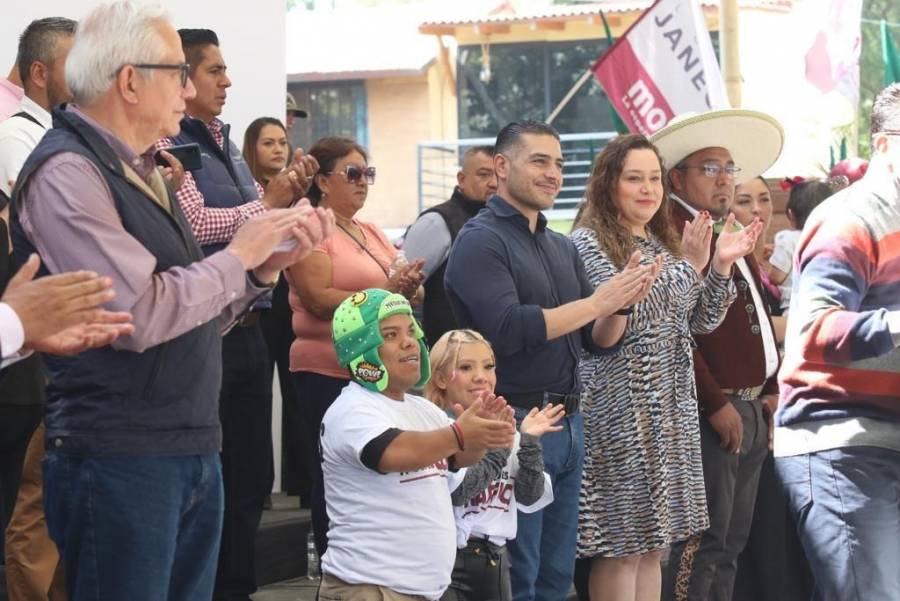 Recorrió Harfuch CDMX para compartir su proyecto de transformación