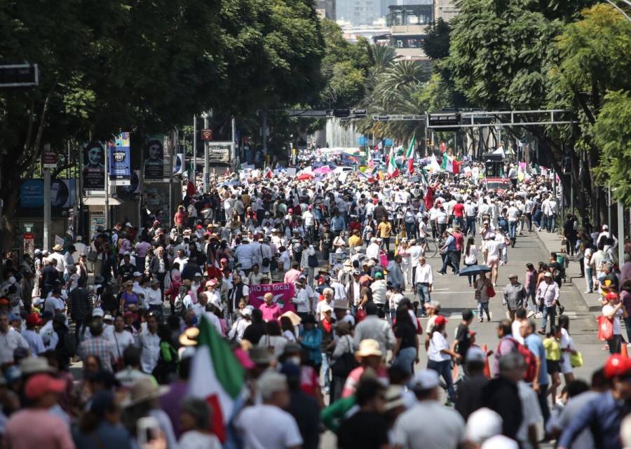 Cerca de 8 mil asistieron a marcha del Poder Judicial; saldo blanco, reporta GCDMX