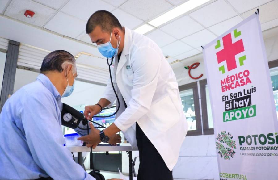 Gobierno de SLP ha lanzado el programa “Médico en tu Casa”