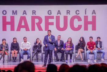 Se re&uacute;ne Harfuch con j&oacute;venes para hablar de su proyecto de transformaci&oacute;n en la CDMX