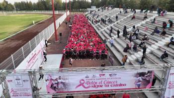 Realiza Tec&aacute;mac la Carrera Contra el C&aacute;ncer de Mama