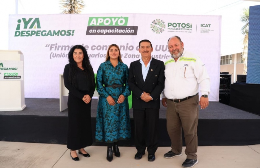 Capacitación para empleados de zona industrial en San Luis Potosí