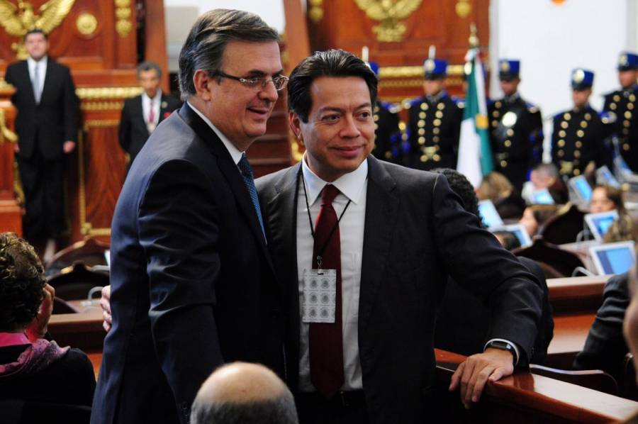 Mario Delgado no ve a Marcelo Ebrard como candidato presidencial de MC