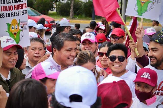 El respaldo de los 217 municipios nos da el triunfo: Julio Huerta
