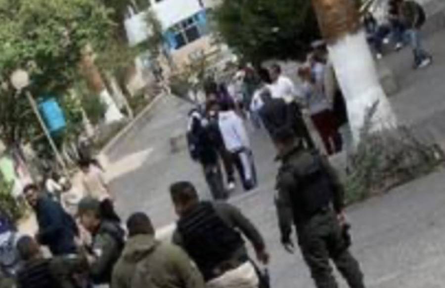 Guardia Civil interviene en la UASLP y encuentra casillero con sustancias ilegales