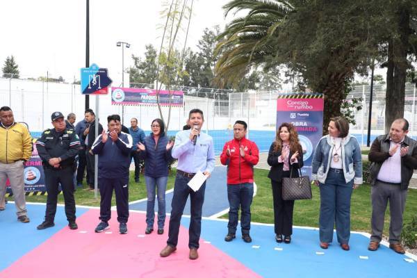 Entrega Ayuntamiento rehabilitación del Parque Benito Juarez en La Libertad