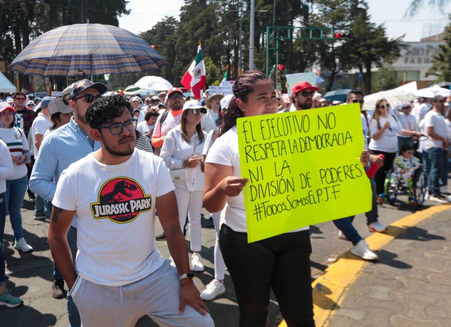 Trabajadores del Poder Judicial en pie de lucha: Contra la extinción de fideicomisos