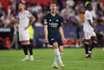 Los brasile&ntilde;os del Arsenal castigan al Sevilla de Diego Alonso