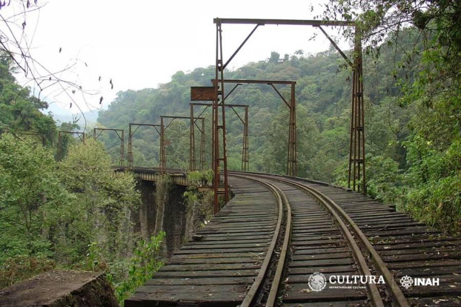 Declaran Zona de Monumentos Históricos al tramo Sumidero-Fortín de las Flores del Ferrocarril Mexicano