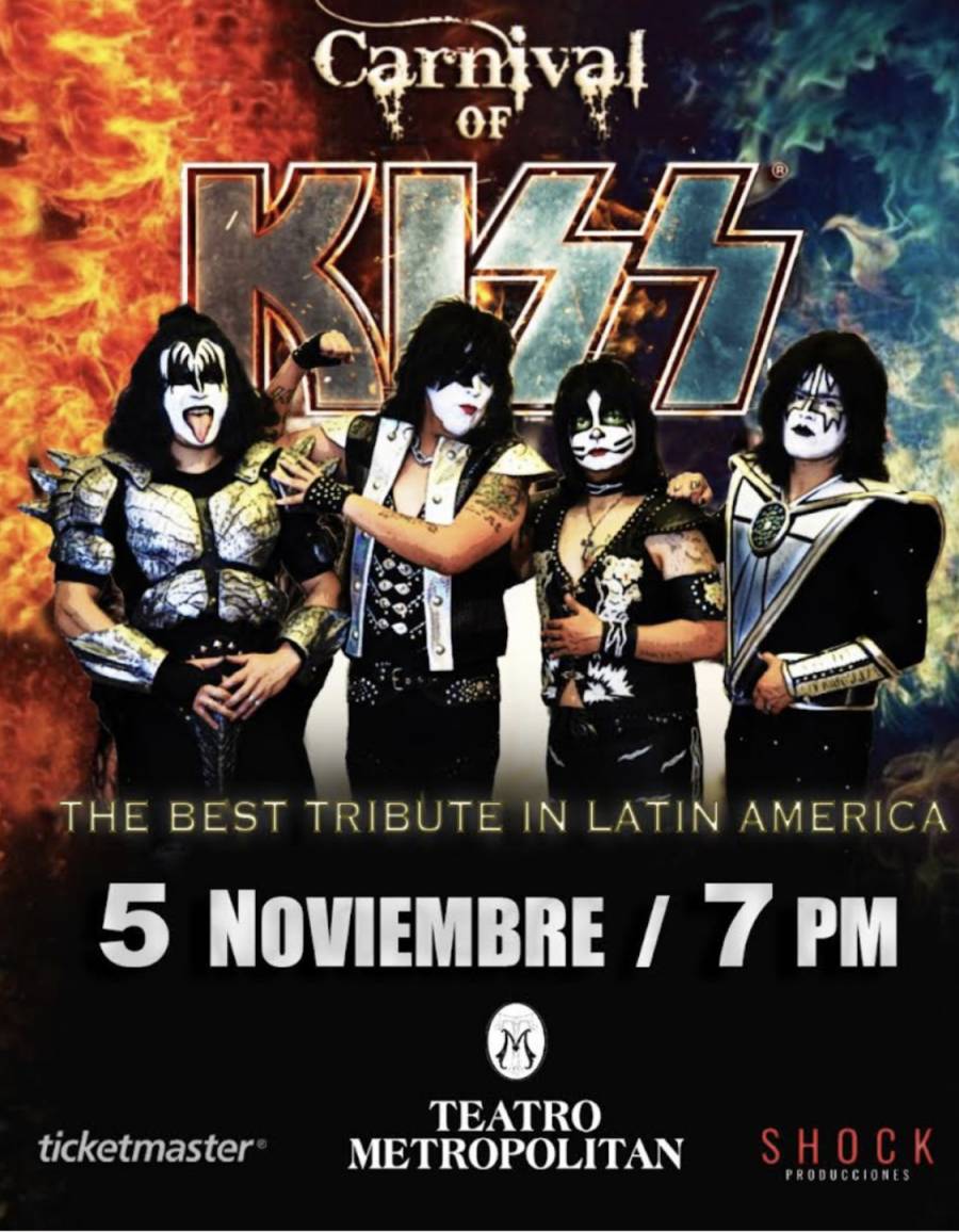 CARNIVAL OF KISS LLEGA AL TEATRO METROPOLITAN PARA HOMENAJEAR MEDIO SIGLO DE VIDA DE KISS