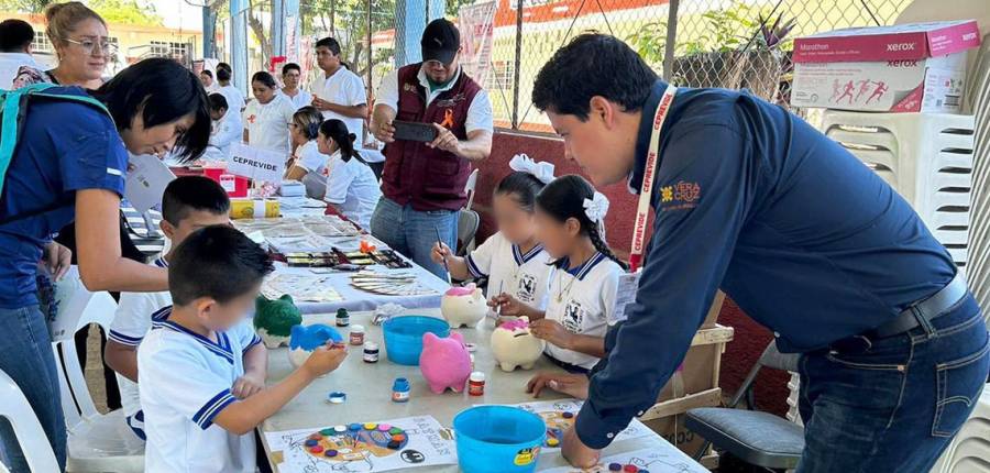 Promueve Gobierno la prevención de la violencia mediante ferias infantiles