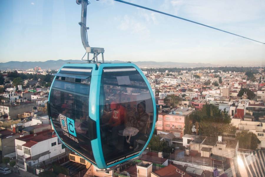 Interrupción del servicio en la línea 1 del cablebús de indios verdes a la pastora