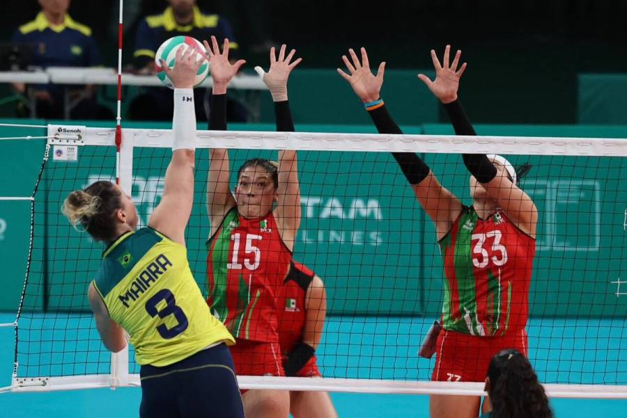 Tras juego cardíaco contra Brasil, selección mexicana de voleibol va por bronce