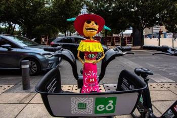 Ecobici amplía tiempo de uso de bicicletas para paseo nocturno de Día de Muertos