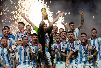 La campeona del mundo Argentina sigue al frente de clasificaci&oacute;n FIFA