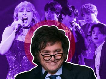 Fan&aacute;ticos de Taylor Swift y BTS se oponen a Javier Milei en las elecciones de Argentina