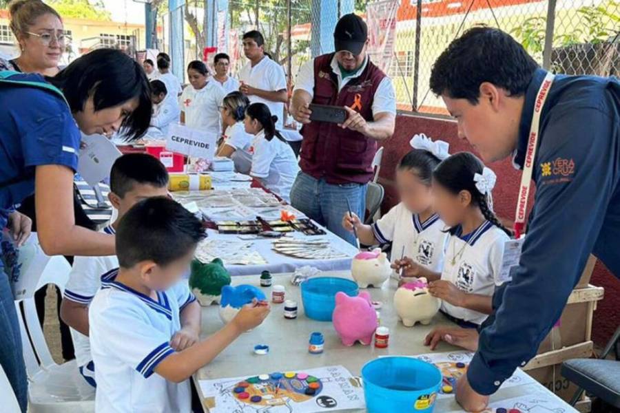 Veracruz promueve la prevención de la violencia mediante ferias infantiles