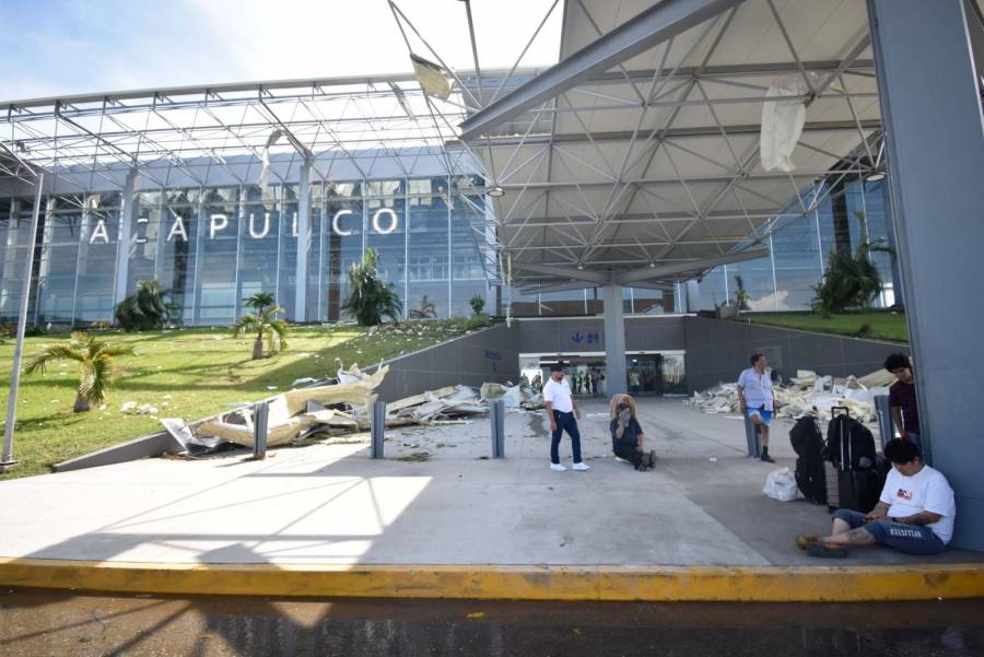 Aeropuerto de Acapulco reanuda operaciones: Sedena