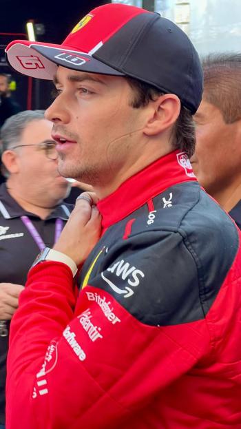 Leclerc le arrebata la pole position a Verstappen y pone presi&oacute;n a Red Bull en carrera principal del GP M&eacute;xico