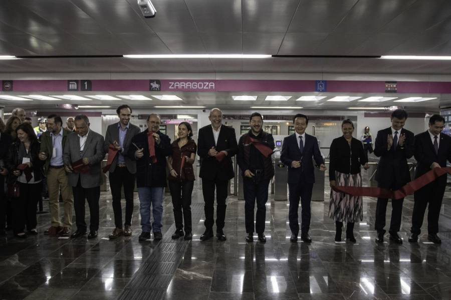 Inaugura jefe de Gobierno de la CDMX 1a etapa de nueva L1 del Metro