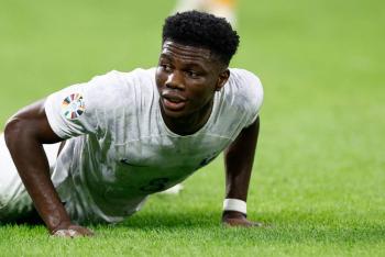 El jugador del Real Madrid Tchouam&eacute;ni sufre una fractura en el pie