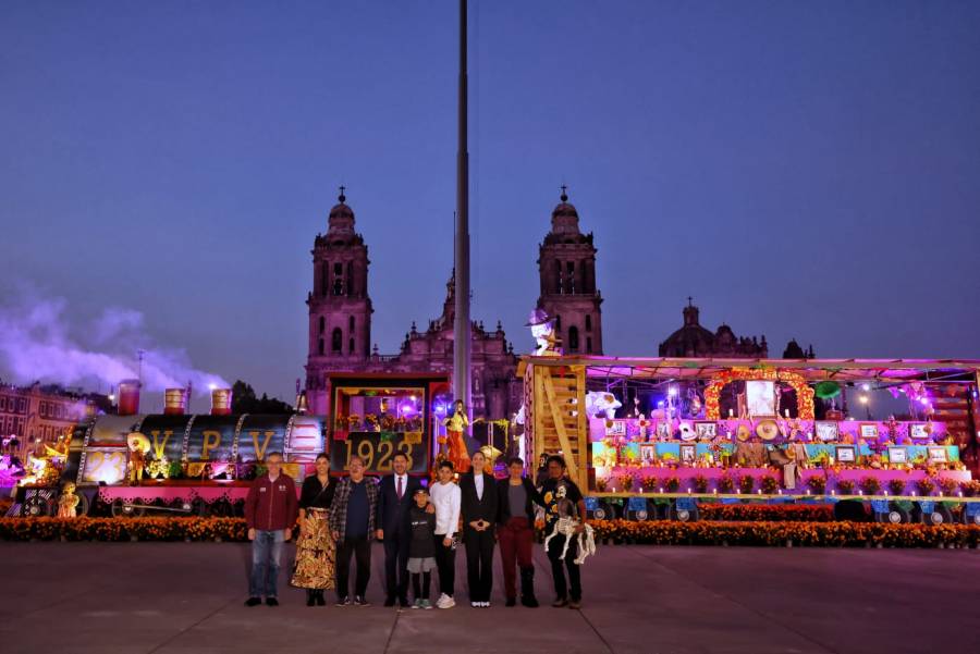 Inauguran mega ofrenda dedicada a Pancho Villa y la División del Norte