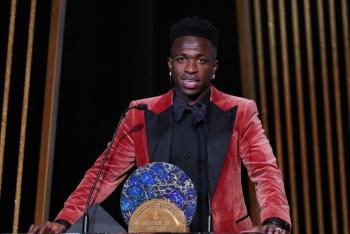 Vinicius Jr se lleva el Premio S&oacute;crates por su labor caritativa