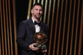Messi obtiene su octavo Bal&oacute;n de Oro
