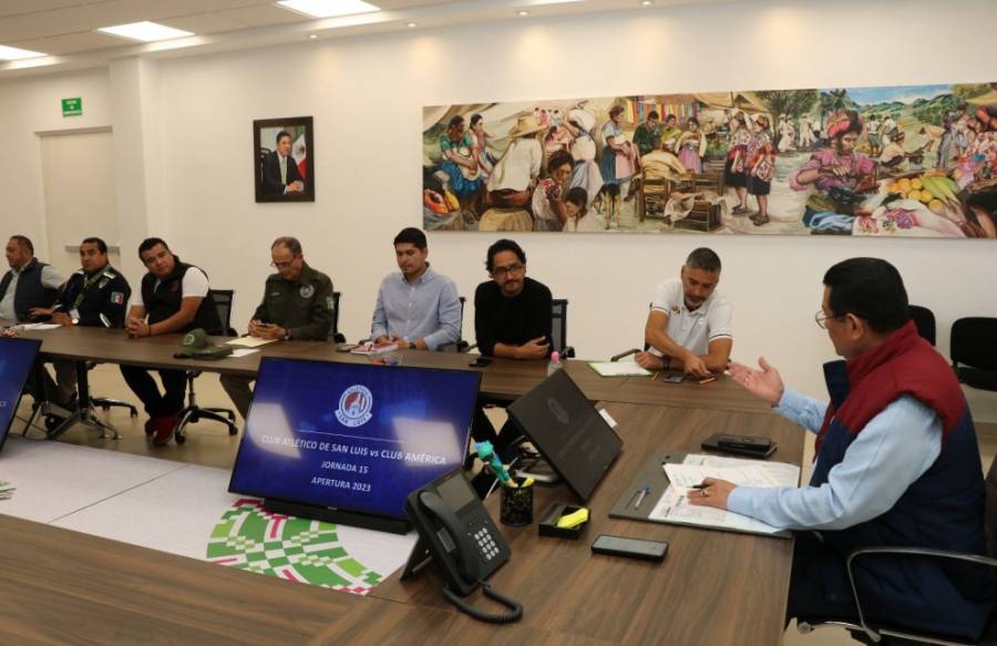 Medidas de seguridad intensificadas para el partido Atlético vs Club América en SLP