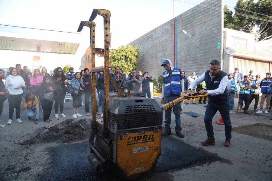 Ayuntamiento arranca sexta etapa del programa de bacheo