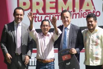 Mayores ingresos y récord de obras en Veracruz, gracias a los contribuyentes