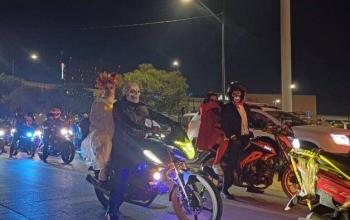 La CDMX se prepara para m&aacute;s rodadas de motociclistas por Halloween y D&iacute;a de Muertos