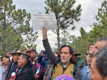 Delimitan territorio de Hauxa Manaka en Durango tras decreto firmado por AMLO