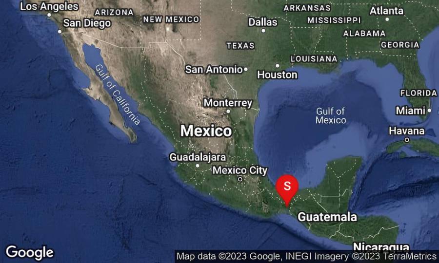 Sismo de 5.9 sacude el estado de Oaxaca