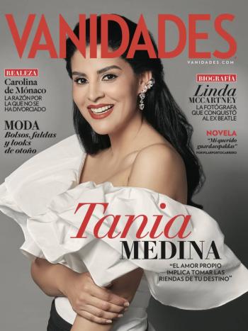 Tania Medina engalana la portada de la revista “Vanidades” y reconoce su trayectoria