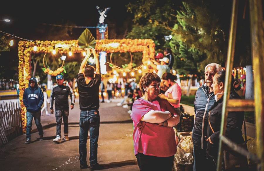 Villa de Reyes celebra Día de Muertos con saldo blanco y amplia participación.