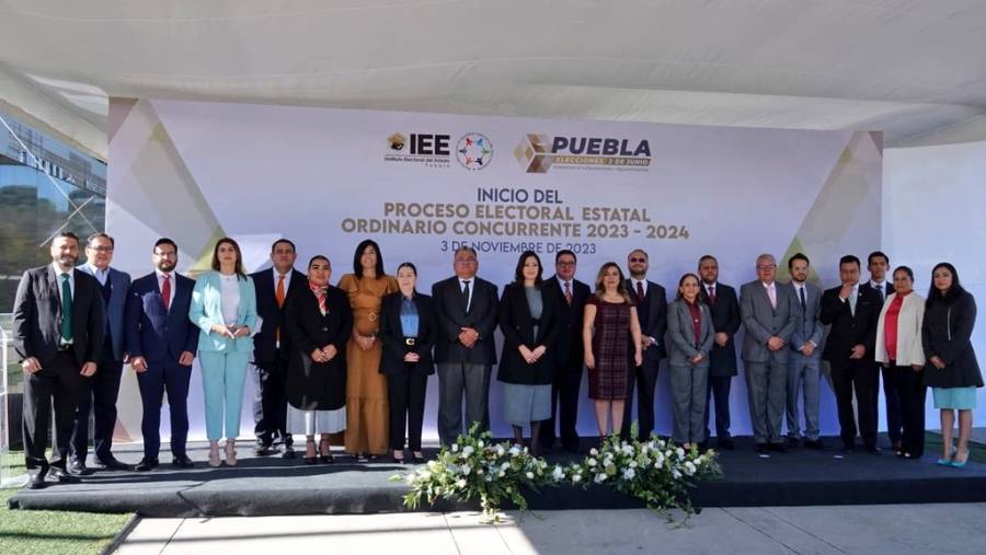 IEE da inicio de Proceso Electoral 2024 en Puebla